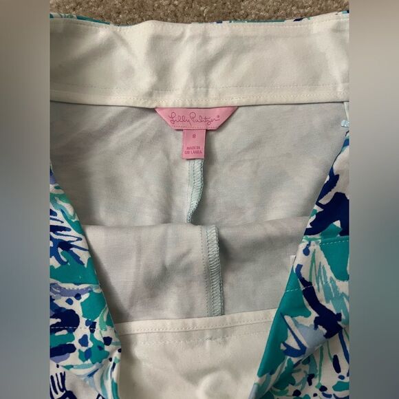 Lilly Pulitzer Marina Knit Shorts in Elephant Appeal - Picture 4 of 8